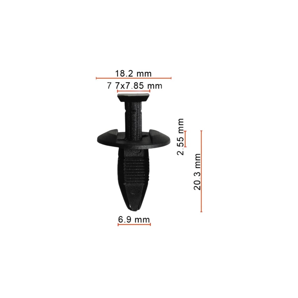Клипса AVERS для Ford W705532S300 10 шт W705532S300-10