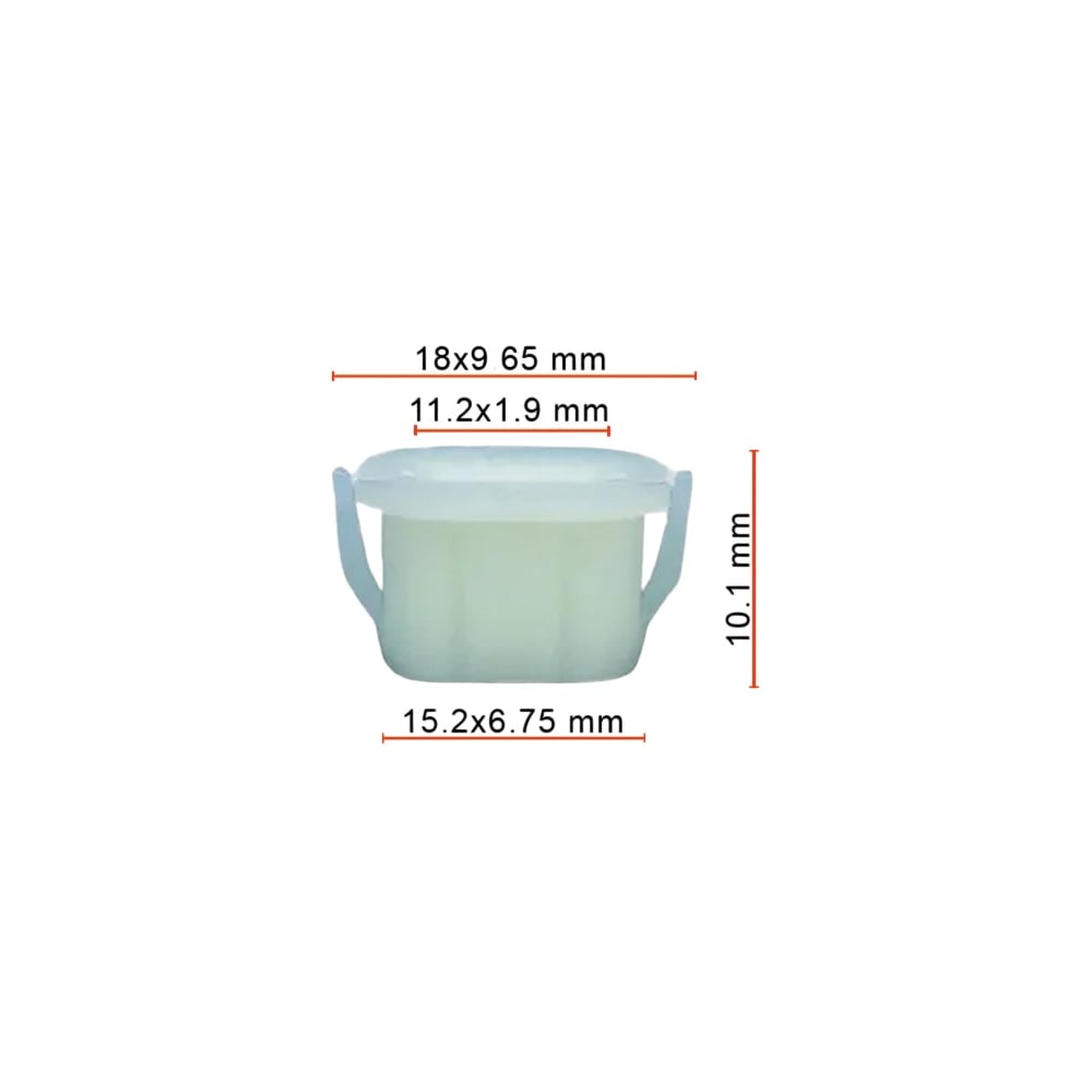 Крепеж AVERS для Renault 7703081233 10 шт 7703081233-10