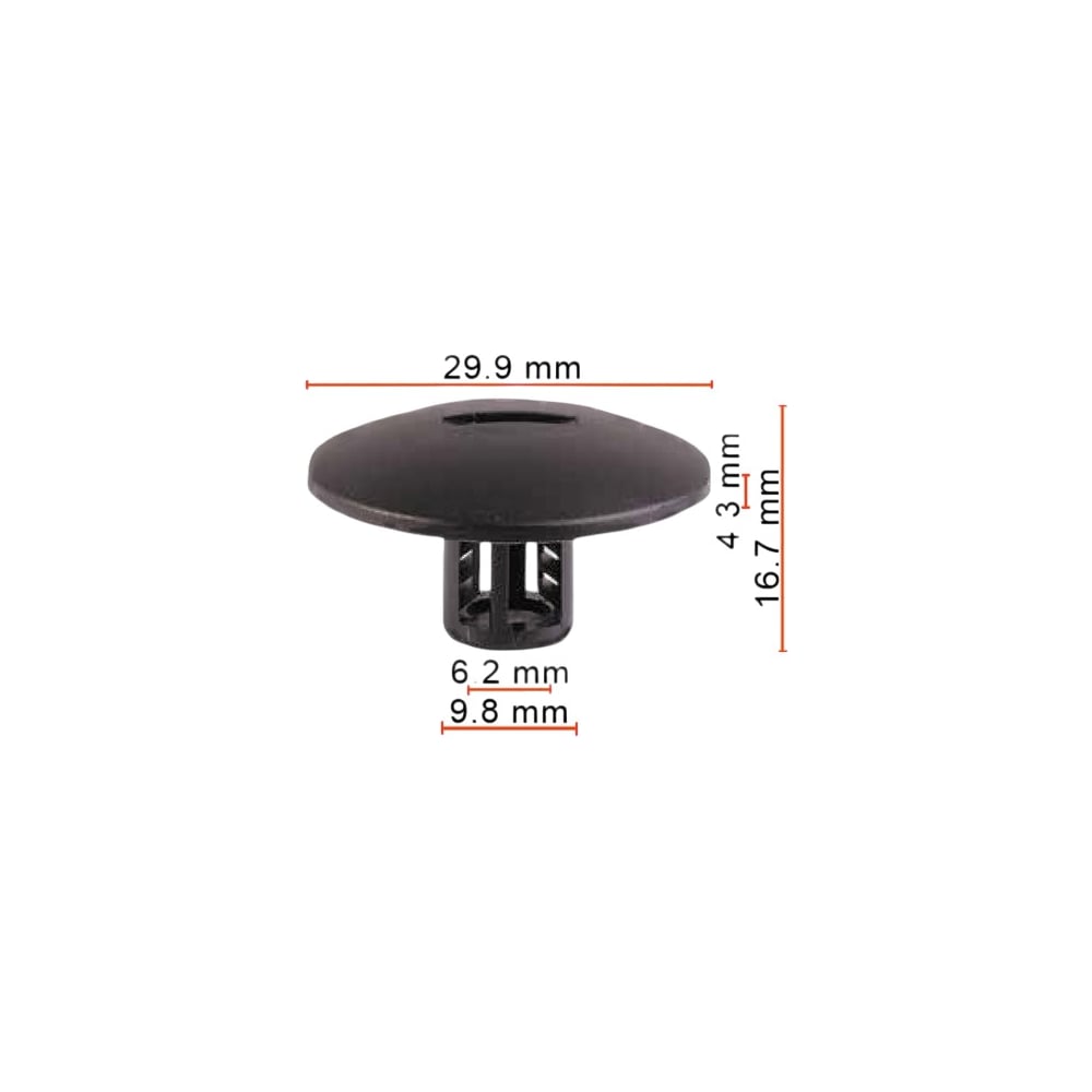 Крепеж AVERS для Renault 7705096036 10 шт 7705096036-10