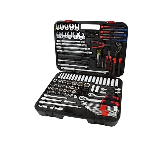 Изображение товара Набор инструмента AmPro 3/8 и 1/2, 138 предметов, T45490