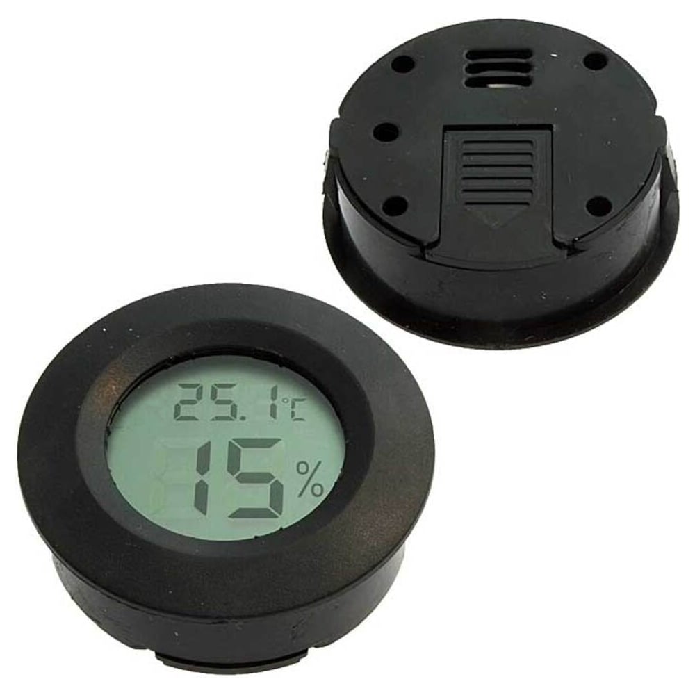 Измеритель температуры цифрового типа RUICHI HT-R black 101584
