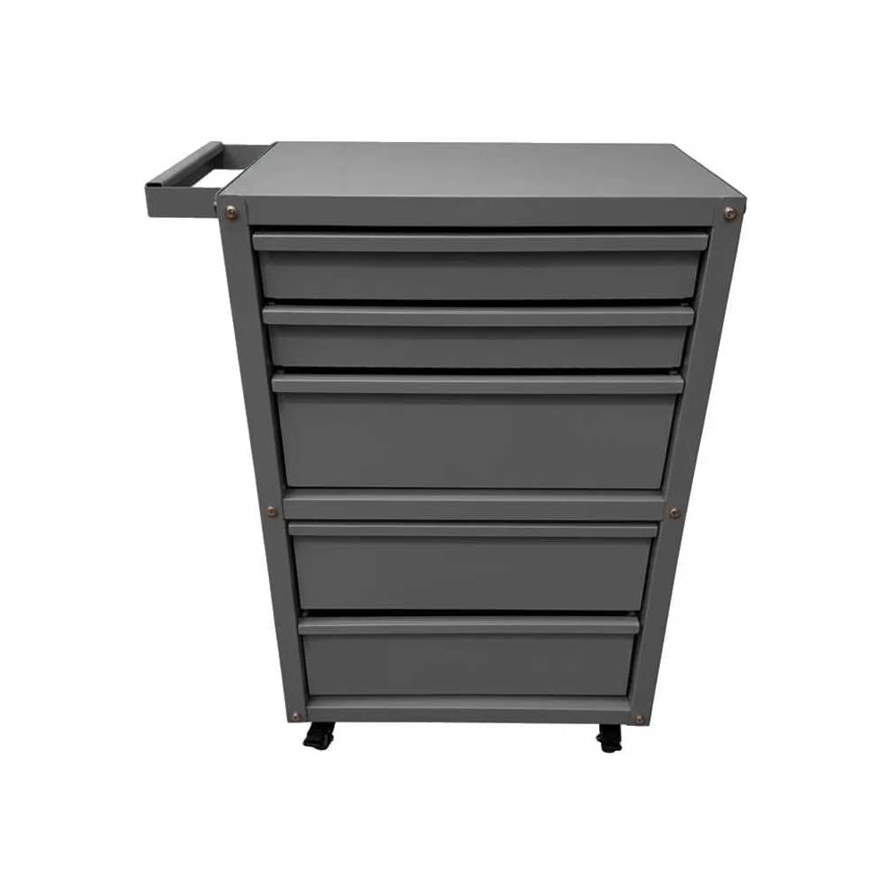 Тележка ILIKPRO Рокки 23, 5 ящиков, графит 7024 RSBV-23.550.350.7024