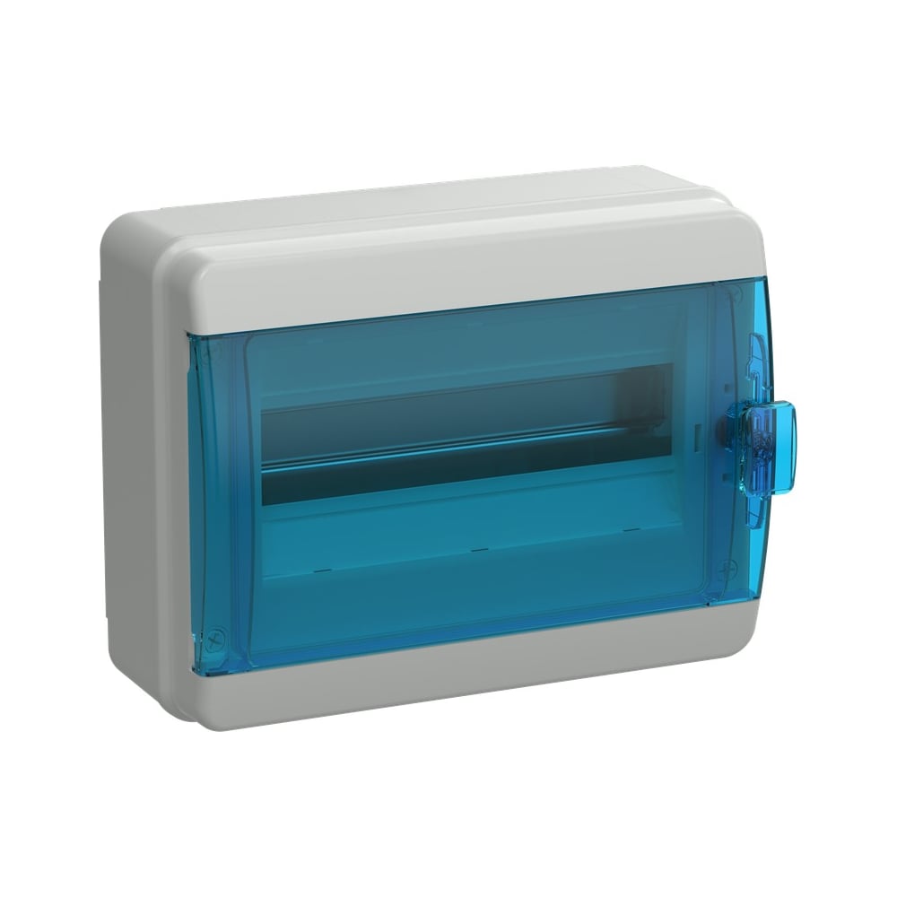 Корпус пластиковый IEK TEKFOR КМПн-12 IP65, синяя прозрачная дверь TF5-KP72-N-12-65-K03-K07