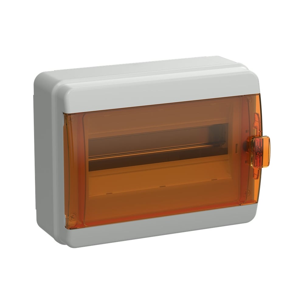 Корпус пластиковый IEK TEKFOR КМПн-12 IP65, оранжевая прозрачная дверь TF5-KP72-N-12-65-K03-K09