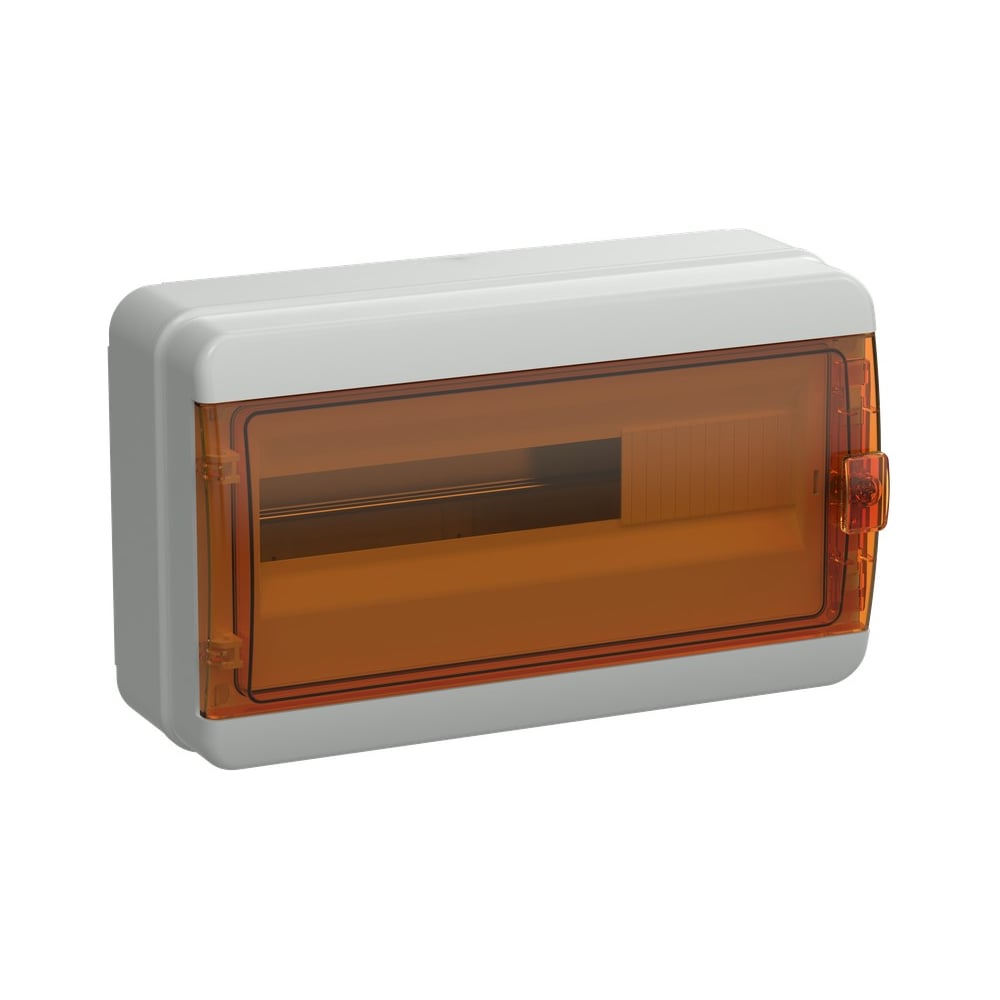 Корпус пластиковый IEK TEKFOR КМПн-18 IP65, оранжевая прозрачная дверь TF5-KP72-N-18-65-K03-K09