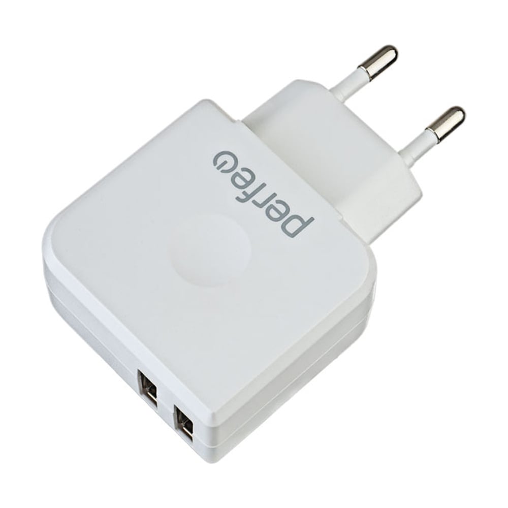 Сетевое зарядное устройство Perfeo с тремя разъемами USB 30015318