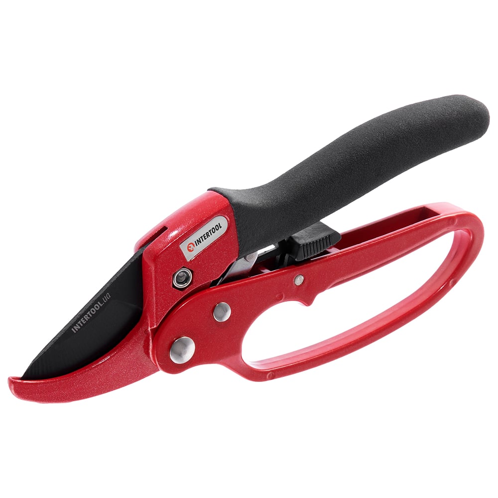 Секатор INTERTOOL 250мм, рез: Ø15 мм FT-1005