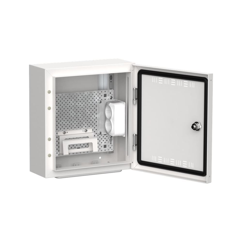 Корпус мультимедиа IEK TITAN 5 ЩРн-12 (1х12) 335x310x140 мм, IP30, белый TI5-51-N-012-30