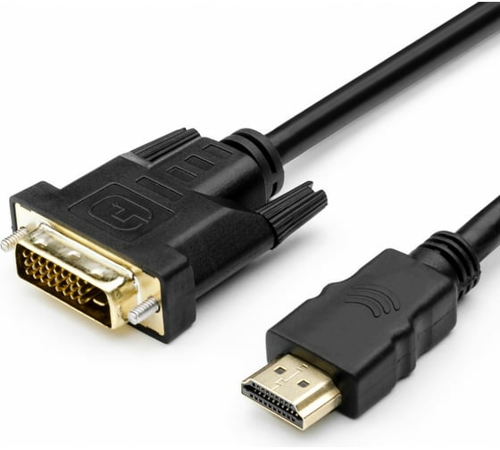 Изображение товара Кабель PERFEO HDMI A вилка - DVI-D вилка, 2 метра 30013823