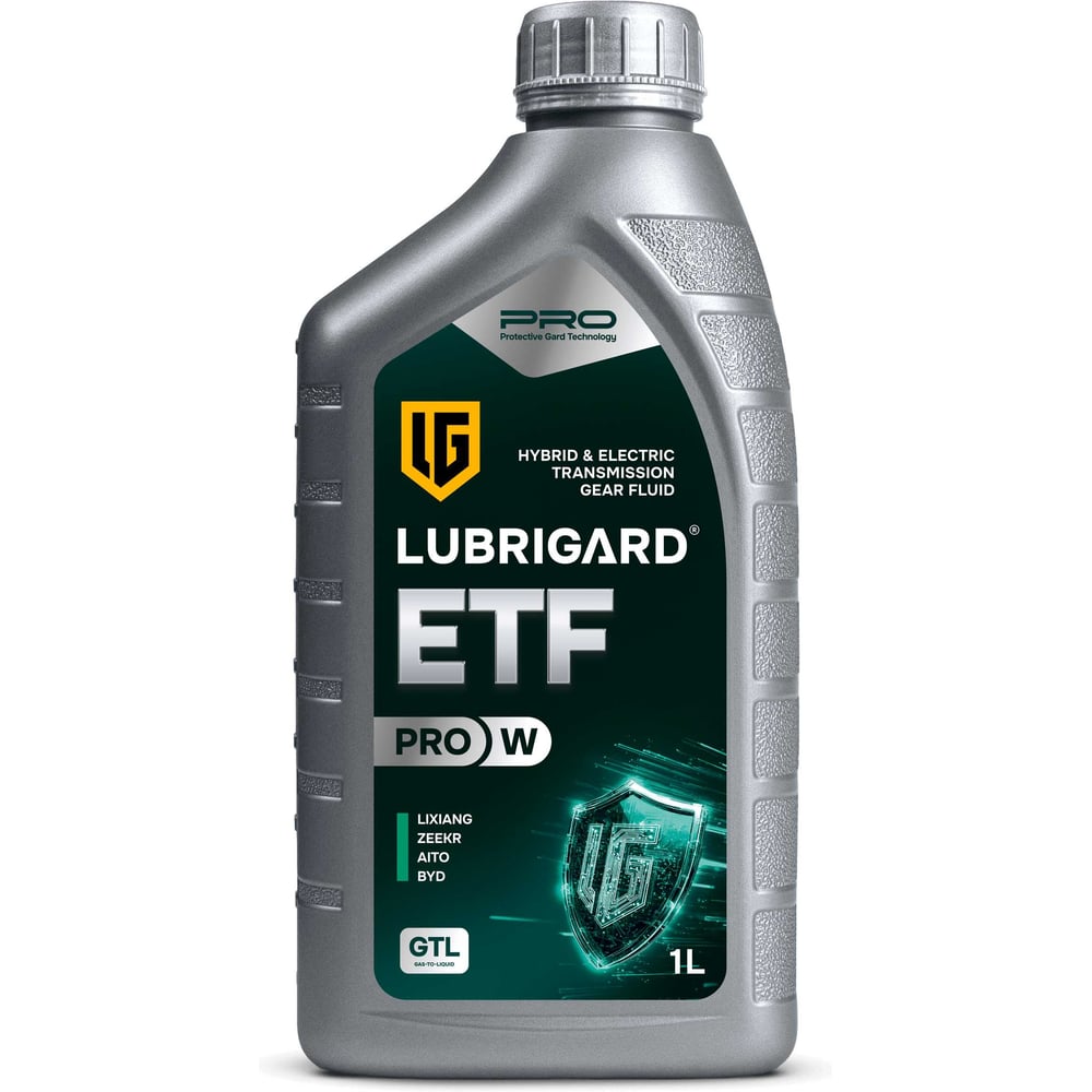 Трансмиссионное масло для гибридных и электрических автомобилей LUBRIGARD ETF PRO W (12x1 л) LGPETFWLPCH12