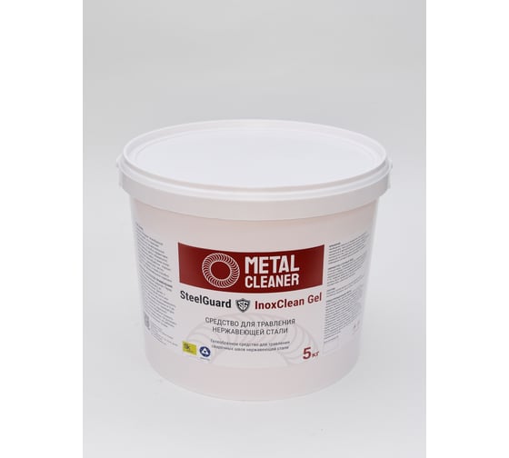Изображение товара Паста для травления InoxClean Gel 5 кг SteelGuard MCSGICG0005