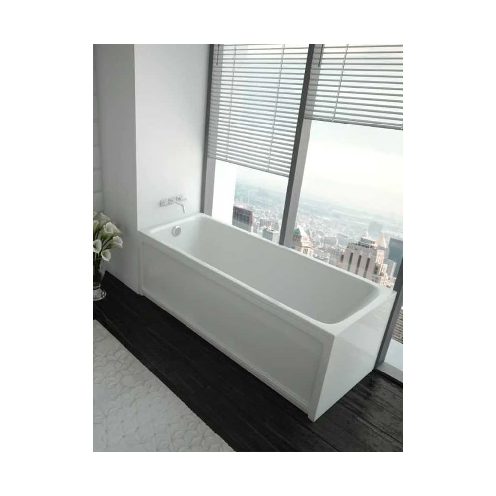Ванна акриловая прямоугольная Aquatek Мия 180x70 см 00000152547