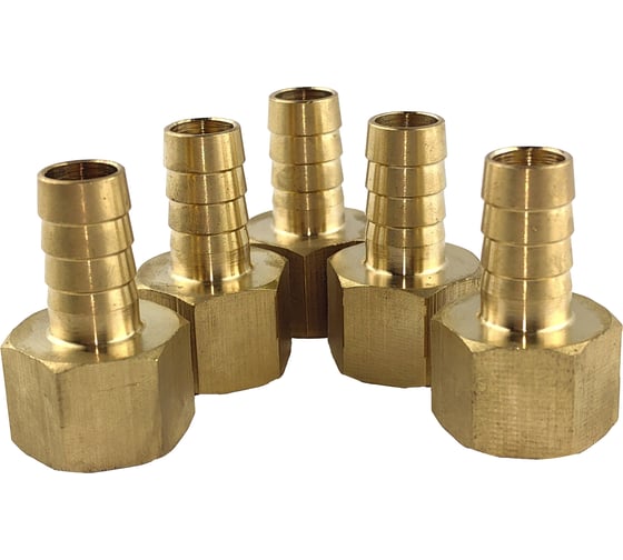 Изображение товара Штуцер пневмо 1/2" ВР - 12 мм, 5 шт HG 1644897