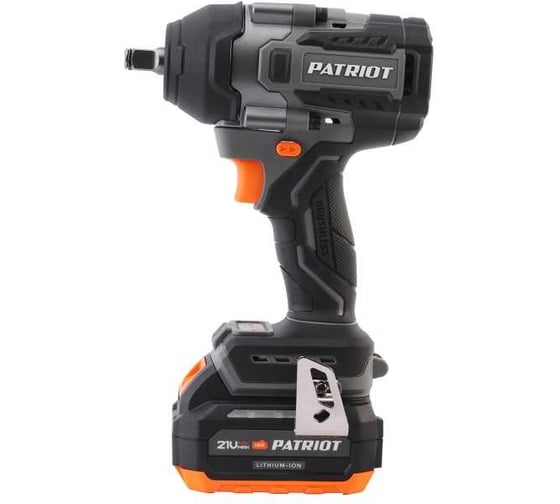 Изображение товара Гайковерт ударный аккумуляторный PATRIOT BR 585UES 1/2, 21В, 2.0Ач Li-ion, 2200об\мин, 2900уд\мин, 1100Нм, 2 АКБ и ЗУ в комплекте, кейс 180301575