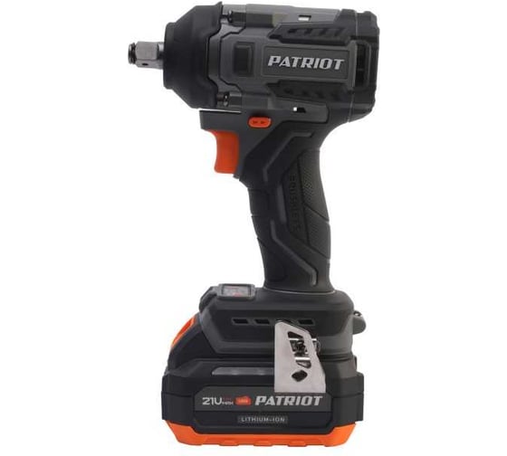 Изображение товара Гайковерт ударный аккумуляторный PATRIOT BR 555UES 1/2, 21В, 4.0Ач Li-ion, 2700об\мин, 3900уд\мин, 800Нм, 2 АКБ и ЗУ в комплекте, кейс 180301545