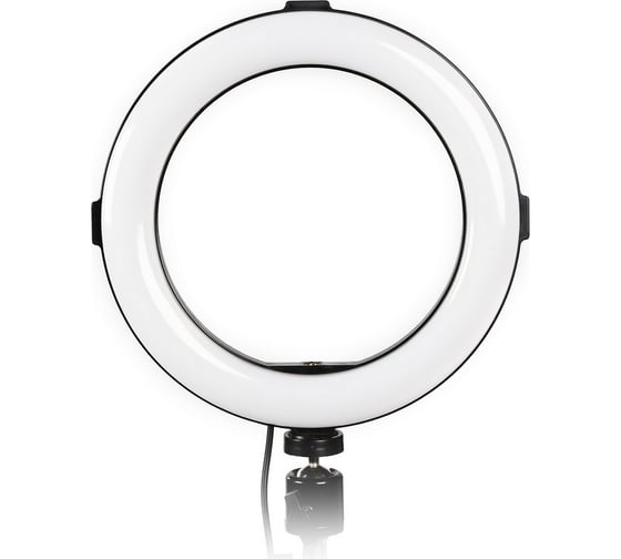 Изображение товара Кольцевая светодиодная лампа Smartbuy 20 см с держателем для телефона, для фото/видео съемки SBL-TTL-8