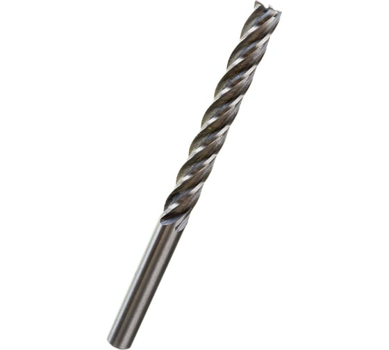 Изображение товара Фреза концевая цх 8.0x63x106 мм, 5-п, сверхдлинная, Р6М5, DIN 844, хв. 8 мм ИНСТУЛС 00001337442