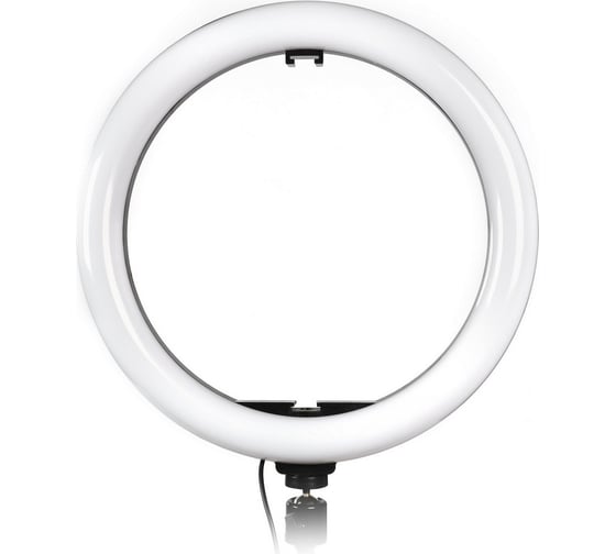 Изображение товара Кольцевая светодиодная лампа Smartbuy 30 см с держателем для телефона, для фото/видео съемки SBL-TTL-12