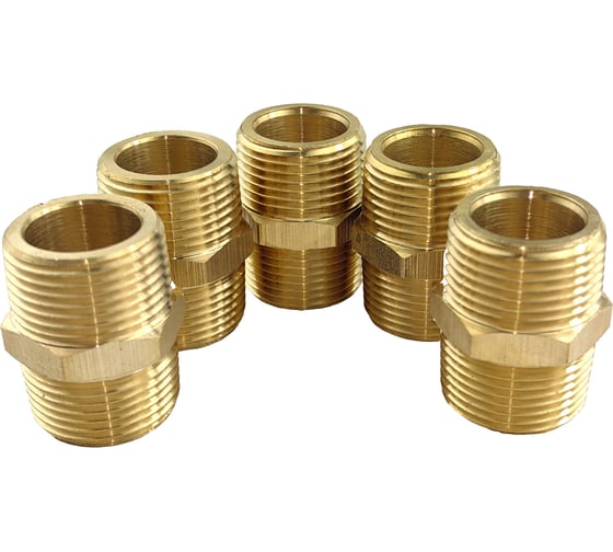 Изображение товара Ниппель пневмо 3/4" НР, 5 шт HG 1644804