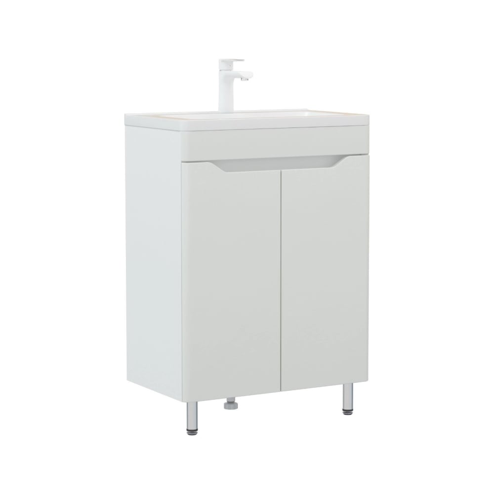 Тумба Corozo Бирма 60, белая, Modul Slim 60 SD-00002091