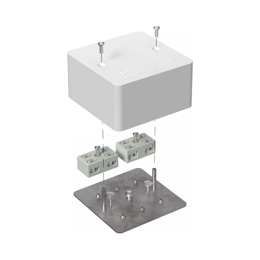Изображение товара Огнестойкая распаечная коробка Промрукав 85x85x45 мм