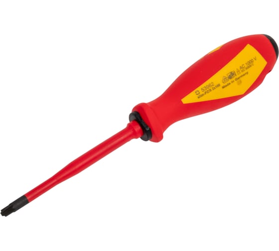 Изображение товара Диэлектрическая отвертка WITTE VDE Slim Modul PZ/SL 2 6.0x100 мм для автоматов 539622016