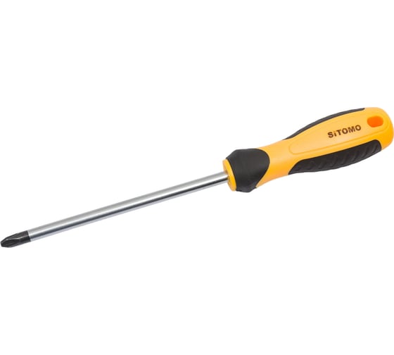 Изображение товара Отвертка SITOMO крест PH3 8x200 (общ. 315мм) CrV SIT 856479