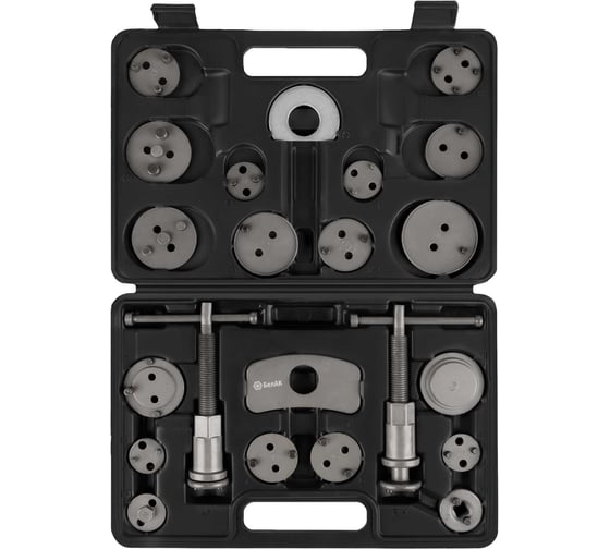 Изображение товара Набор БелАК для утапливания поршней тормозных цилиндров, 22 предмета БАК.07192
