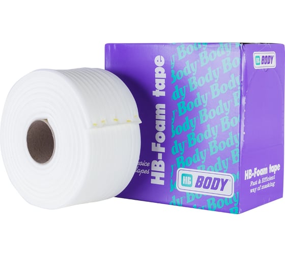 Изображение товара Самоклеющийся уплотнитель HB BODY 13 мм х 55 м 0200300050