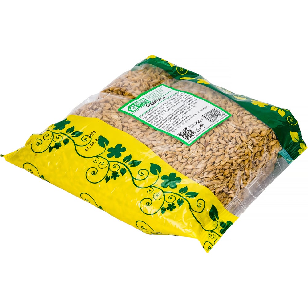 Ячмень семена Зеленый уголок titbit трава для кошек ячмень 60 гр