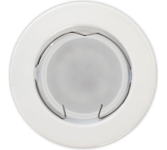 Изображение товара Встраиваемый светильник Smartbuy под лампу MR16 белый выпуклый SBL-08WH-MR16