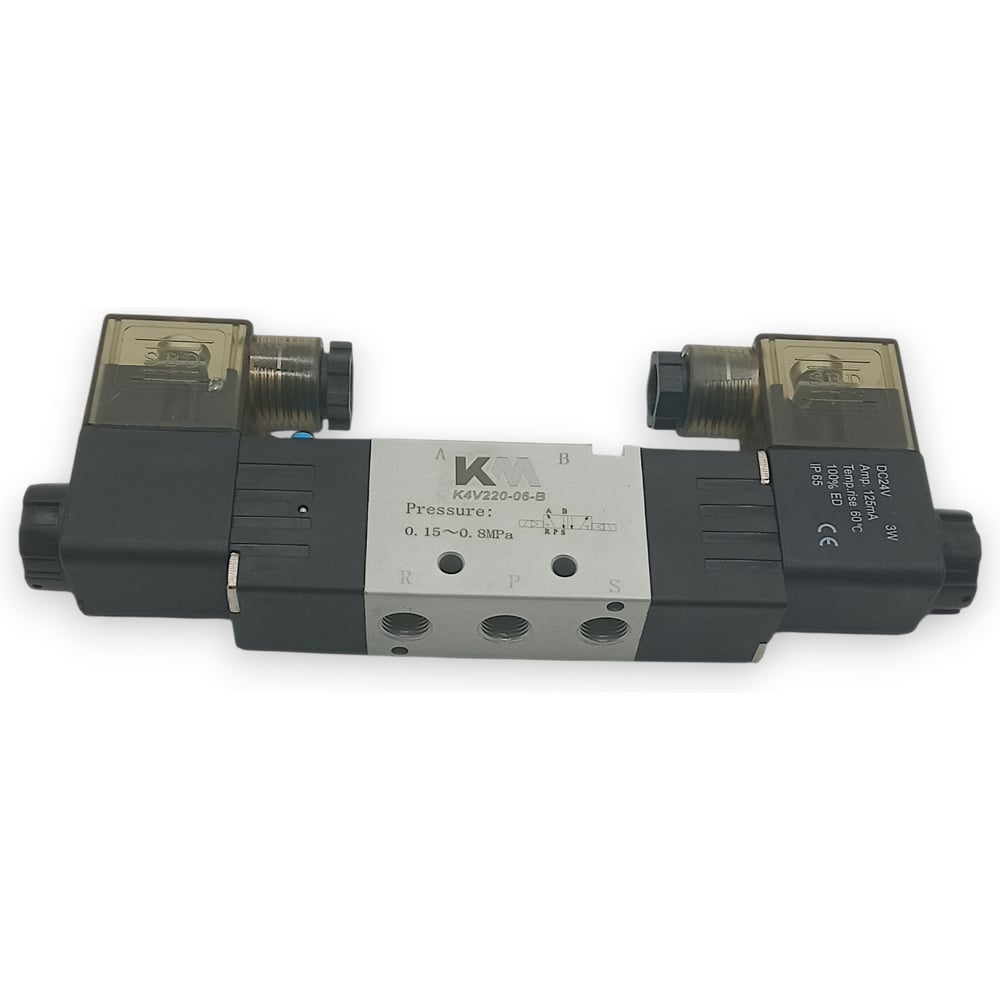 Пневмораспределитель Контактная Механика 5/2, G1/8, DC24V K4V220-06-B