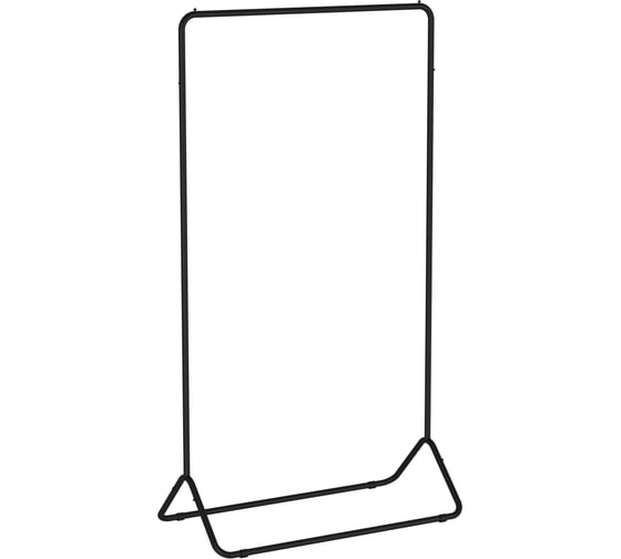 Изображение товара Гардеробная вешалка ЗМИ Радуга 3 цвет черный ВНП391Ч