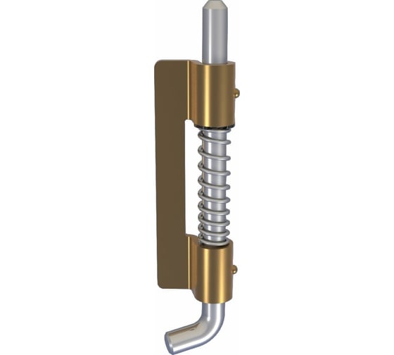 Изображение товара Потайная пружинная петля ТРИЗАМ с панелью под сварку и штифтом TRZ0083