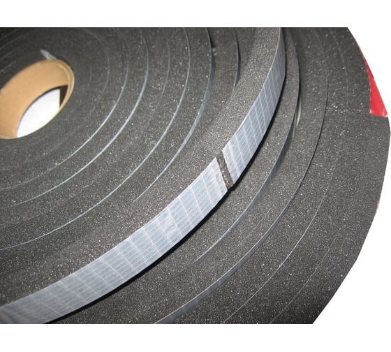 Изображение товара Самоклеящийся уплотнитель ТРИЗАМ (EPDM резина; 5х15 мм) 10 м УС03.05.15 TRZ0101