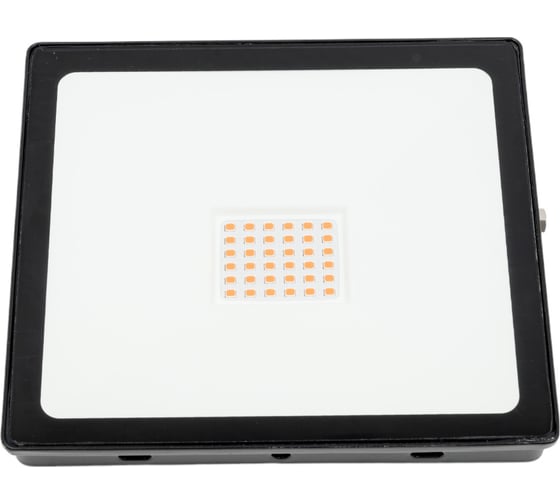 Изображение товара Светодиодный прожектор TDM ELECTRIC СДО-04-050Н-К красный свет 50 Вт, IP65, черный, Народный SQ0336-0223