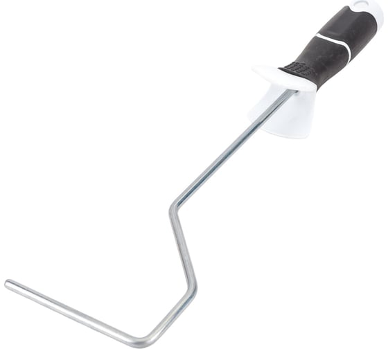 Изображение товара Ручка для валика Black-White mini 100 мм, бюгель 6 мм, оцинкованная, двухкомпонентная ручка 2К DECOR 6100-10 11608131