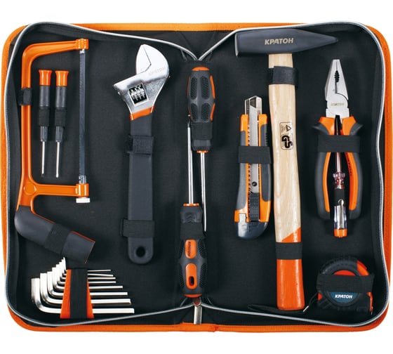 Изображение товара Набор слесарного инструмента Кратон ST-04/19 2 12 15 004