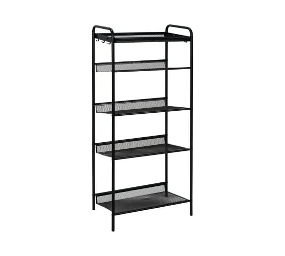 Изображение товара Обувница  Этажерка для обуви ЗМИ Женева 15  8 пар обуви  Цвет черный ПДО Ж15 Ч ПДО Ж15  Ч