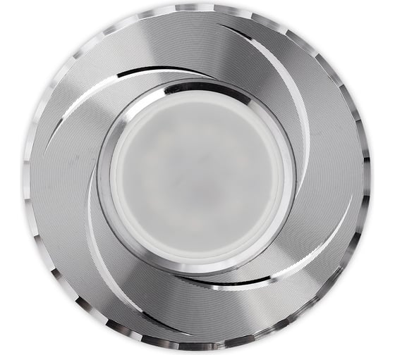 Изображение товара Встраиваемый светильник Smartbuy под лампу MR16 серебро SBL-01SL-MR16