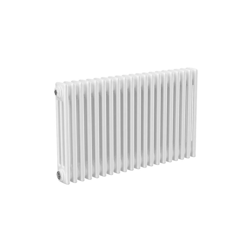 Трубчатый радиатор Теплофорт 6 секций ТР 3030-6, НП 1/2, белый