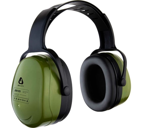 Изображение товара Противошумные наушники Jeta Safety Sonus Max, оливковые, 32 дБ JEM-201