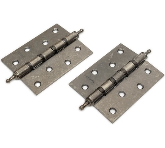 Изображение товара Универсальная петля Вантаж 100x75x3 сост. серебро, 2 шт. B4K-AS