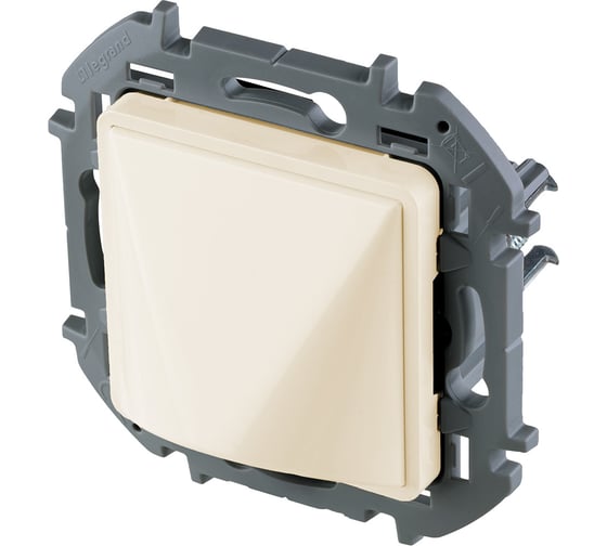 Изображение товара Вывод кабеля Legrand с зажимом для крепления - INSPIRIA - слоновая кость 673891