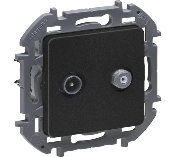 Изображение товара Розетка Legrand TV-SAT Legrand Inspiria "звезда" антрацит 673883