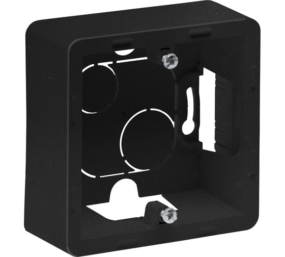 Изображение товара Коробка накладного монтажа Legrand - 1 пост - INSPIRIA - антрацит 673983