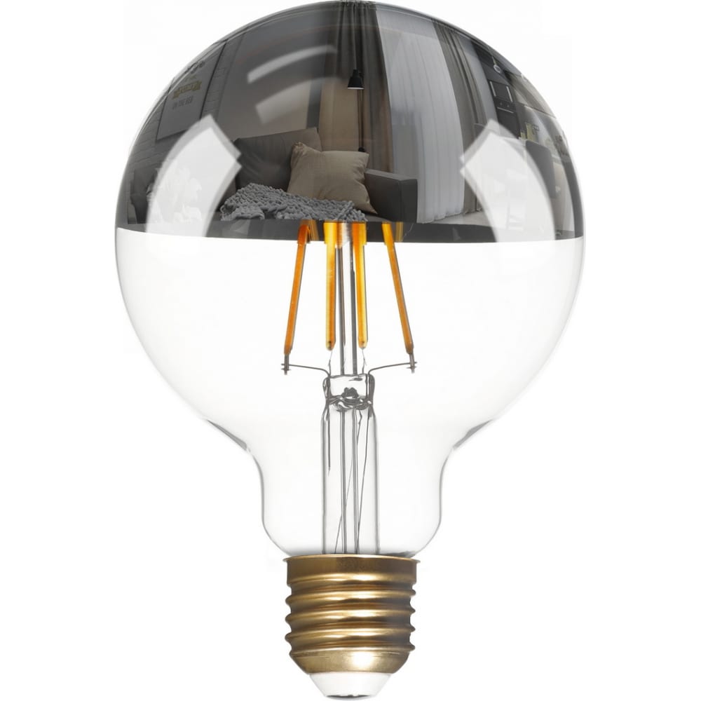 Светодиодная лампа Smartbuy лампа большая светодиодная gauss fd180 e27 185 265 в 6 вт зеркальная 1 2 м² тёплый свет диаметр 22 5 см