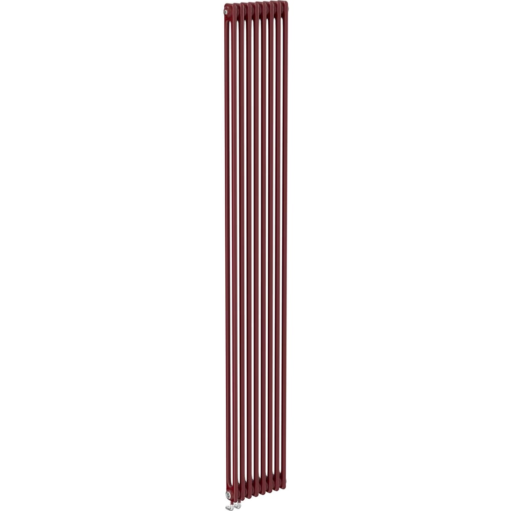 Трубчатый радиатор Теплофорт 3 секции ТР 2180-3, НП 1/2, ТВ, гранат