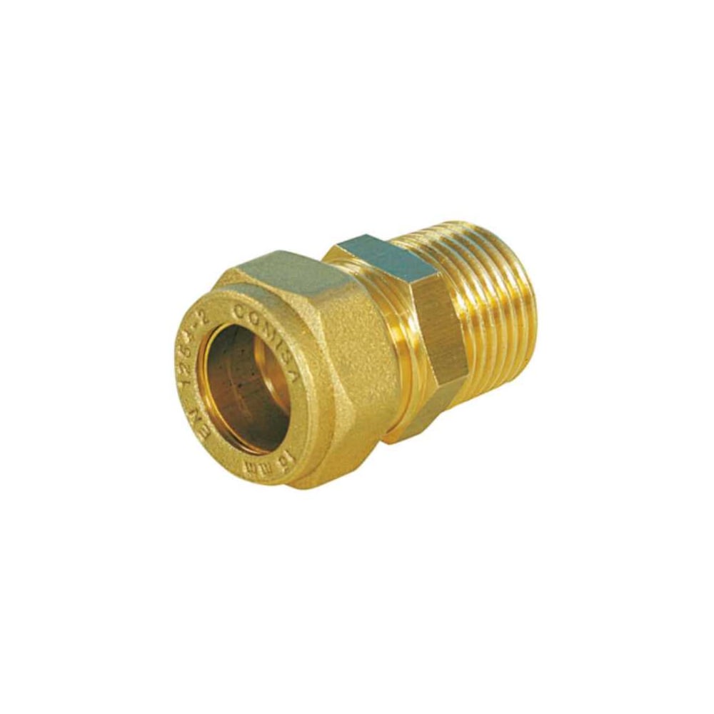 Соединитель прямой Comisa 18 мм x 3/4", наружная резьба RB0271007180 8202830