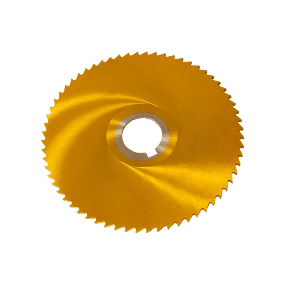 Фреза отрезная Beltools 160х3х32 Z=64 тип 2 со ступицей и ш/п Р6М5 TiN (прорезная) ГОСТ 2679-93 ri.174.2553